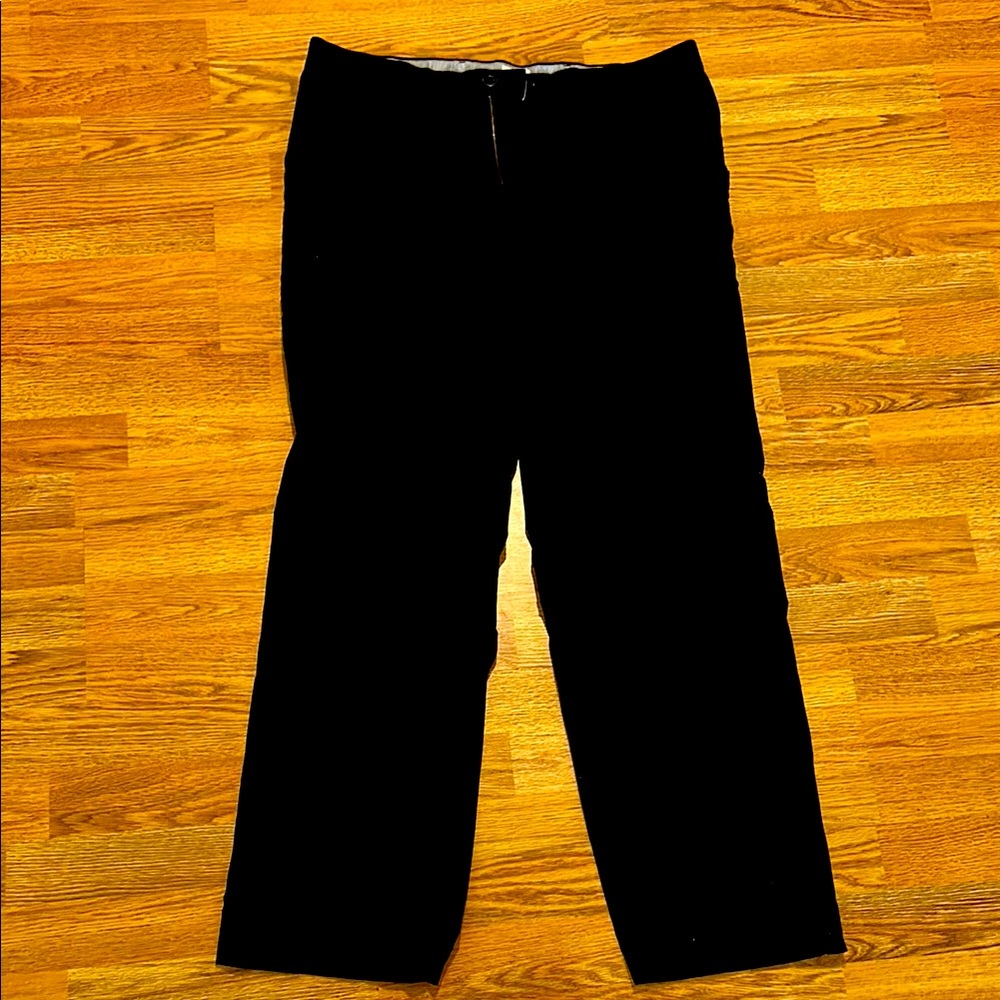 Dockers Black Straight-Leg Pants